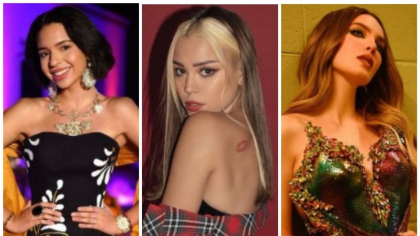 Tristeza, sensualidad y nuevo sencillo, así inició el año para Ángela Aguilar, Danna Paola y Belinda