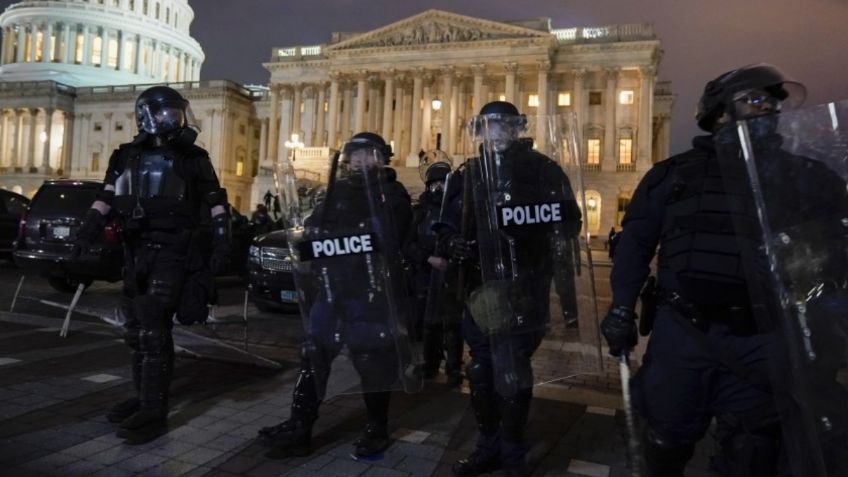 Policía que participó en disturbios en el Capitolio se suicida tres días después del asalto