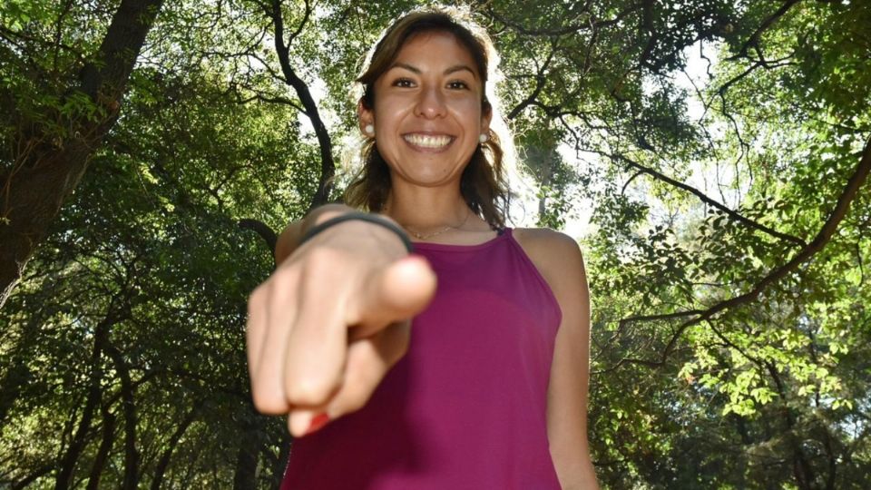 Andrea recuerda que su mamá la involucró en el atletismo sin éxito. “Eran carre-ras cortas”.