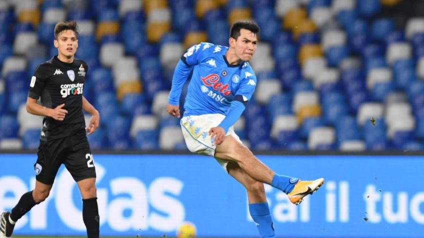 VIDEO: ¡Golazo! 'Chucky' Lozano anota con el Napoli