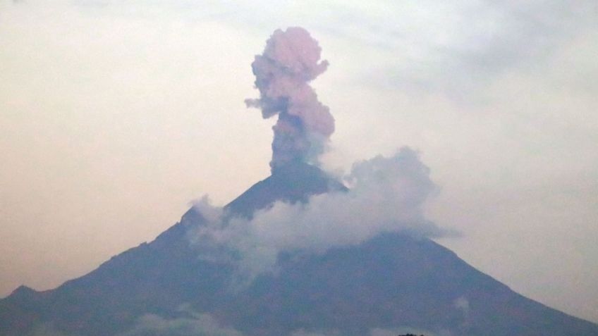 Volcán Popocatépetl registra una explosión menor, se mantiene en Amarillo Fase 2