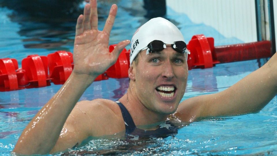 Klete Keller, campeón olímpico de natación, acusado de participar en asalto al Capitolio. Foto: AFP