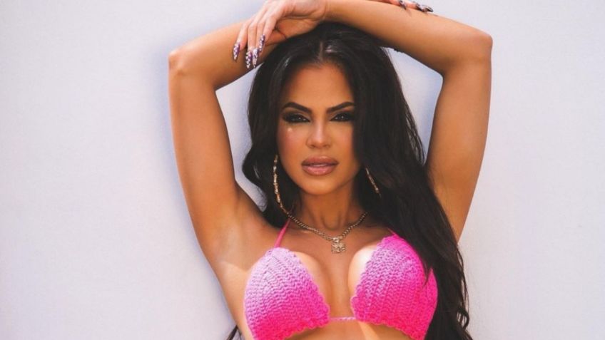 Natti Natasha calienta Instagram con mini top rosa, enseña TODO