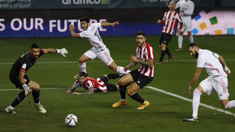 Athletic y Real Madrid jugaron una de las semifinales. Foto: EFE