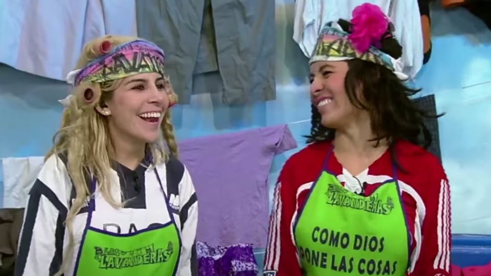 Ambas comediantes trabajaron en el proyecto 'Las Lavanderas'. Foto: Especial