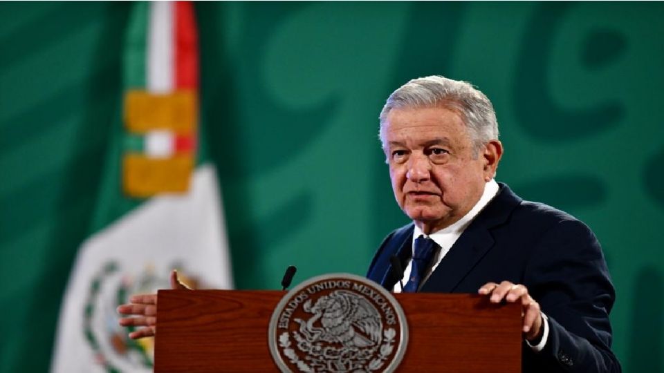 El presidente López Obrador en la Conferencia Mañanera de Palacio Nacional
FOTO: Guillermo O´Gam