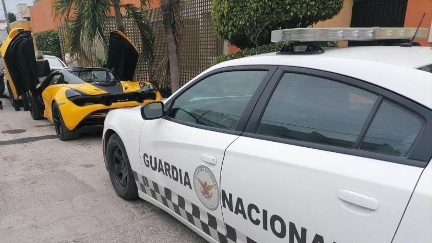 Recuperan en Mérida auto deportivo de lujo robado en Ecatepec