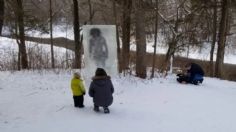 “Cavernícola congelado” aparece en parque de Minneapolis y causa furor en redes sociales: FOTO