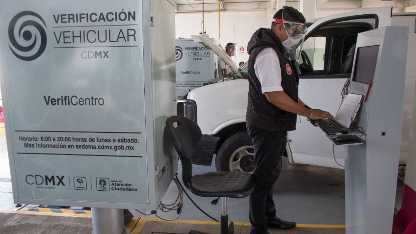 Verificación vehicular se reanuda este lunes en la CDMX