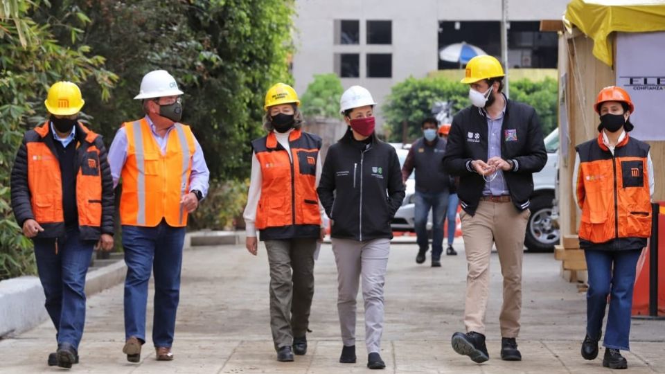 La Jefa de Gobierno, Claudia Sheinbaum, supervisó los avances para reactivar la Línea 1 (Pantitlán-Observatorio). Foto: Especial