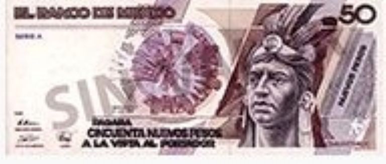 Billetes 50 nuevos pesos