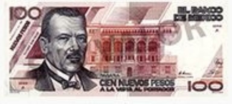 Billete 100 nuevos pesos