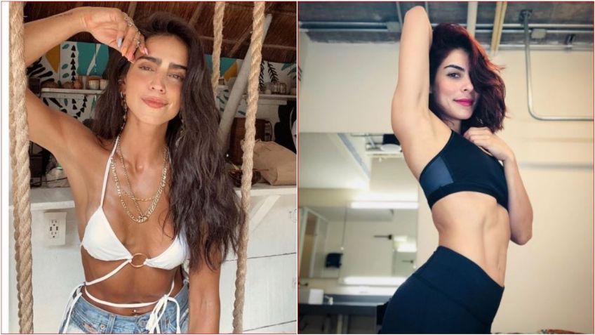 ¡Agárrate Bárbara del Regil! María León le hace competencia con abdomen de Tarzán y piernas de infarto