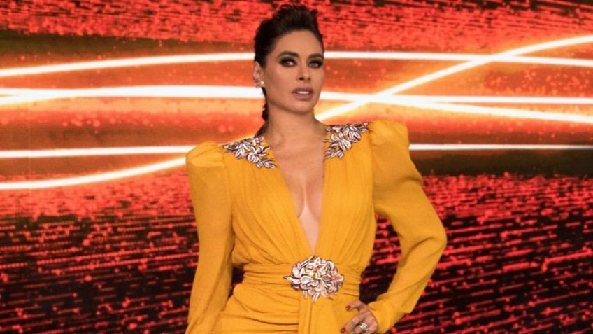 Galilea Montijo da clase de estilo; usa minifalda ideal para mujeres de cadera ancha