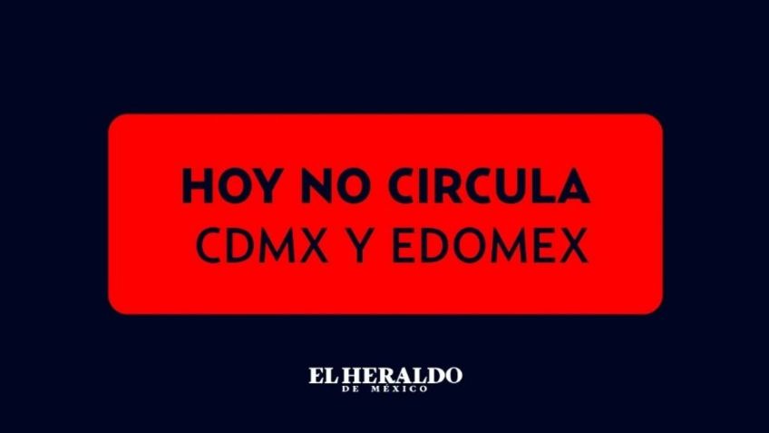 Hoy no circula MARTES 19 de enero en CDMX y EDOMEX