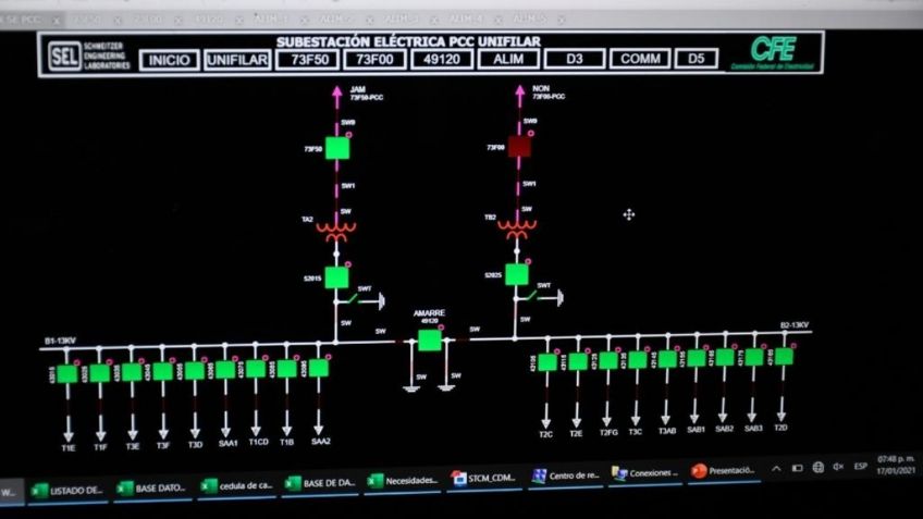 CFE y Metro encienden el circuito de Luz y Fuerza de la Línea 1