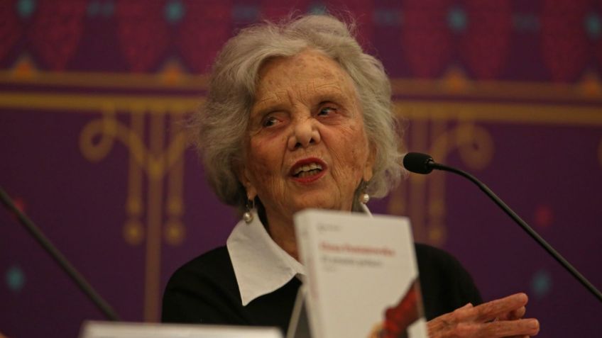 Conferencias "mañaneras" han provocado "hartazgo nacional": Elena Poniatowska