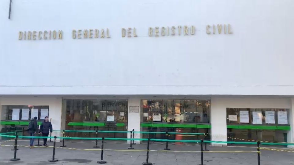 Las oficinas del registro civil empezarán a operar desde las nueve de la mañana hasta las cuatro de la tarde. Foto: Israel Lorenzana