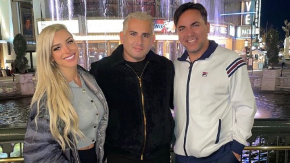 El estilista Di Marco aseguró que tiene muy buena relación con Cristian Castro y su novia Maite. Foto: Instagram