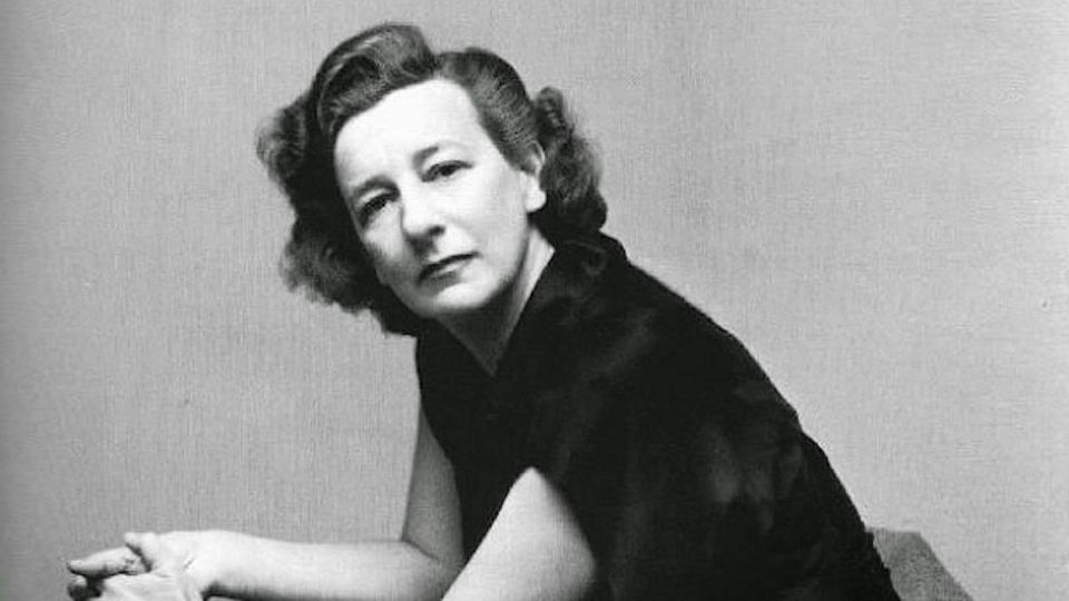 LILLIAN HELLMAN. 1947. Fotografía de Irving Penn. National Portrait Gallery, Smithsonian Institution © 1984, Irving Penn.