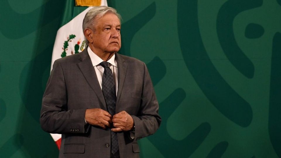 El presidente López Obrador desde Palacio Nacional. Foto: Leslie Pérez