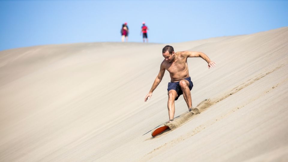 Las dunas de Veracruz son perfectas para practicar sandboarding. Foto: Cortesía