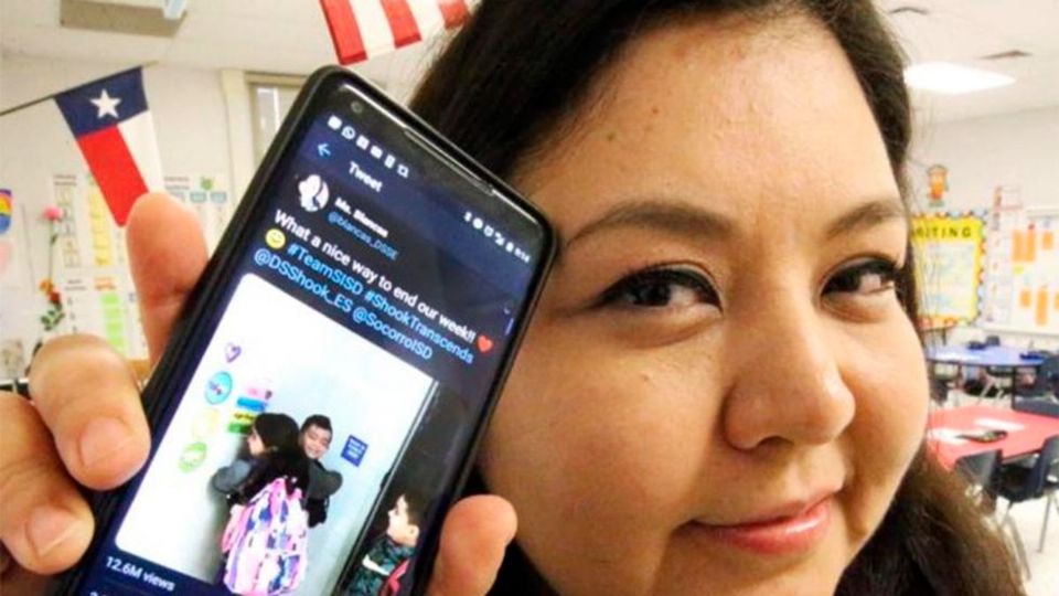 La maestra bilingüe llamó la atención en redes sociales hace dos años cuando uno de sus videos se volvió viral. Foto: Archivo/ Twitter  @AlertaPeruana