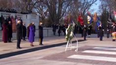 Joe Biden rinde homenaje a soldados caídos en el cementerio de Arlington