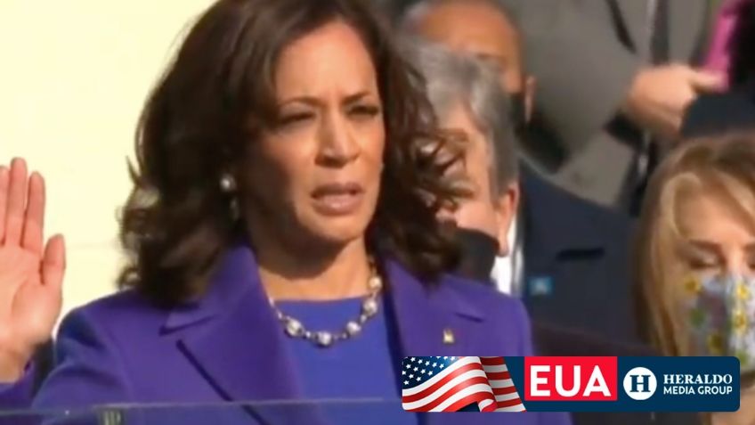 Kamala Harris se convierte en la primera MUJER VICEPRESIDENTA de Estados Unidos