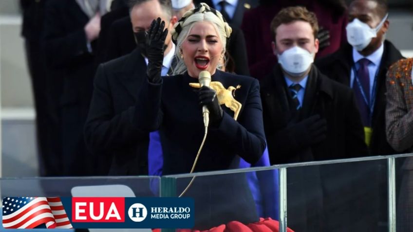 Lady Gaga: así brilló al entonar el himno de Estados Unidos: VIDEO