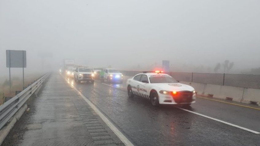 Se registra accidente en autopista Saltillo-Monterrey tras reapertura