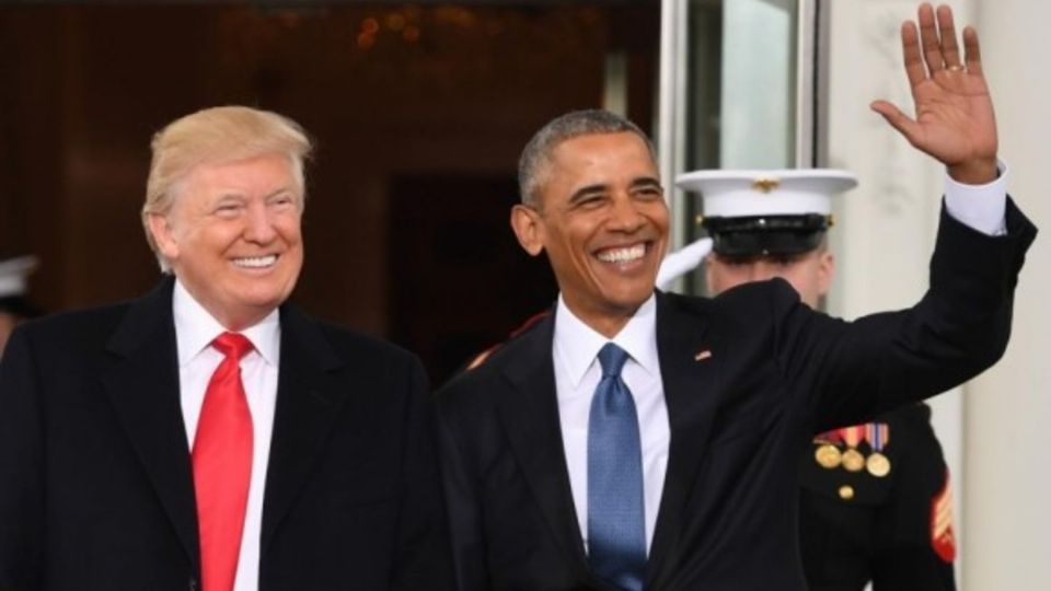 Entre los primeros 10 lugares de los presidentes más altos de EU figuran Donald Trump y Barack Obama. Foto: AFP