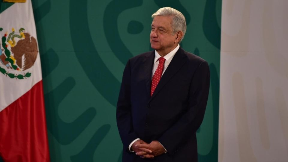 El presidente López Obrador desde la conferencia matutina. Foto: Daniel Ojeda