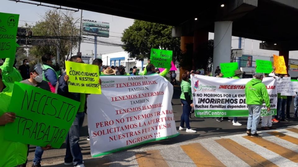 Exigen verificentros del Edomex, que les permitan reiniciar operaciones