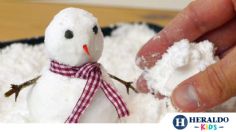 Actividades para niños: ¿Cómo hacer NIEVE casera para los más pequeños?: VIDEO