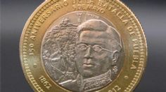 Moneda de 10 pesos que conmemora Batalla de Puebla se vende en ¡25 mil pesos! FOTO