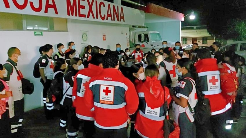 Llegan vacunas para técnicos de la Cruz Roja de Tampico