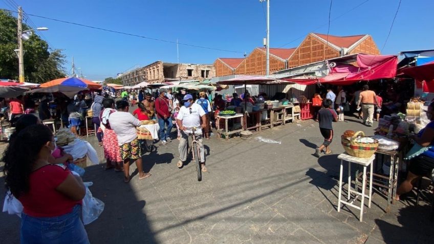 Cerrarán mercados y centros comerciales en Juchitán ante rebrote de casos de COVID-19