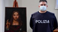 Recuperan copia de pintura de Leonardo da Vinci; museo no se había dado cuenta del robo