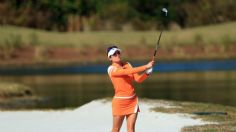 Golfista mexicana Gaby López cae un sitio, pero sigue en la parte alta de la tabla