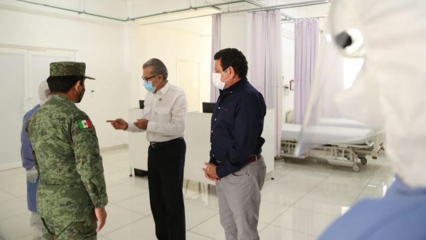 Reconvierten el Hospital Regional Militar en Chilpancingo para atender a pacientes Covid-19