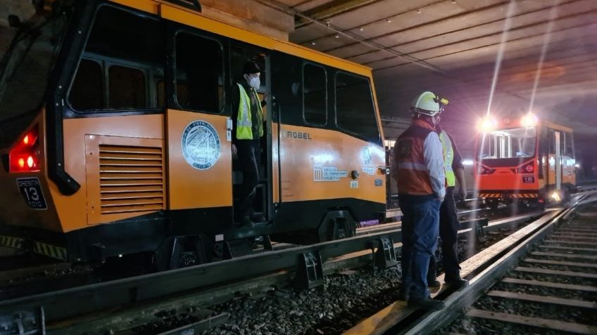 Inician pruebas de trenes en vacío de la Línea 1 del Metro