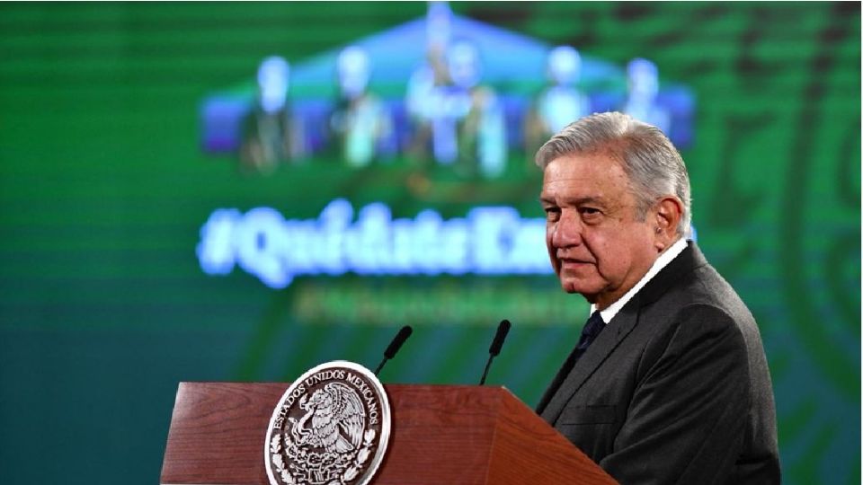 López Obrador aseguró que la industria privada y los gobiernos estatales tienen permiso de adquirir la vacuna
FOTO: Guillermo O´Gam