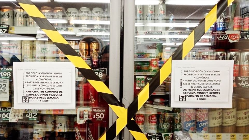 Las demarcaciones tienen prohibido vender bebidas alcohólicas del viernes 22 de enero al domingo 24. FOTO: Cuartoscuro