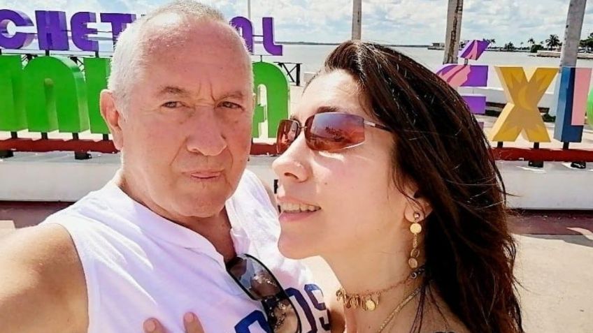 Bella de la Vega, VIUDA de José Ángel García  se toma "selfies" con el ataúd ABIERTO: FOTOS