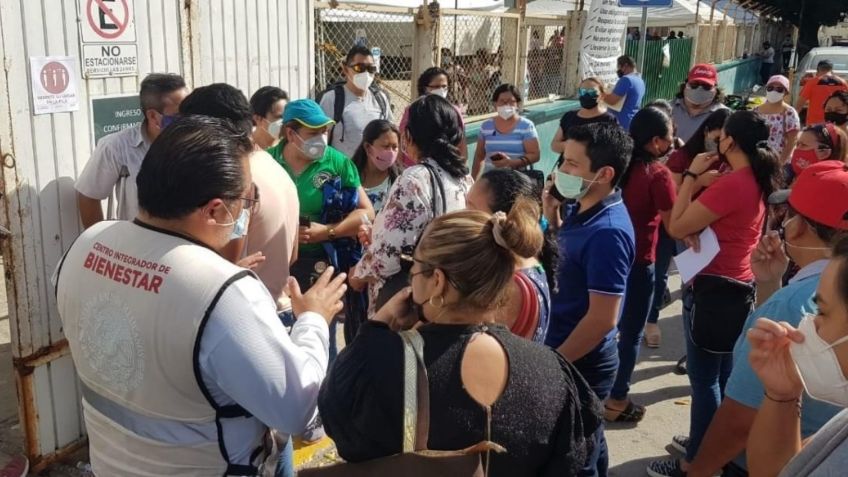 Extensa espera de docente para vacunarse en Campeche