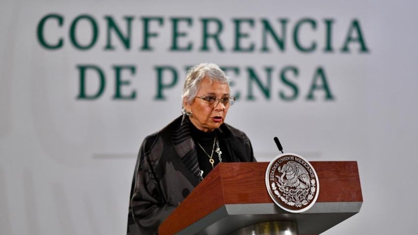 AMLO sigue dirigiendo a distancia la cuarta transformación: Olga Sánchez Cordero