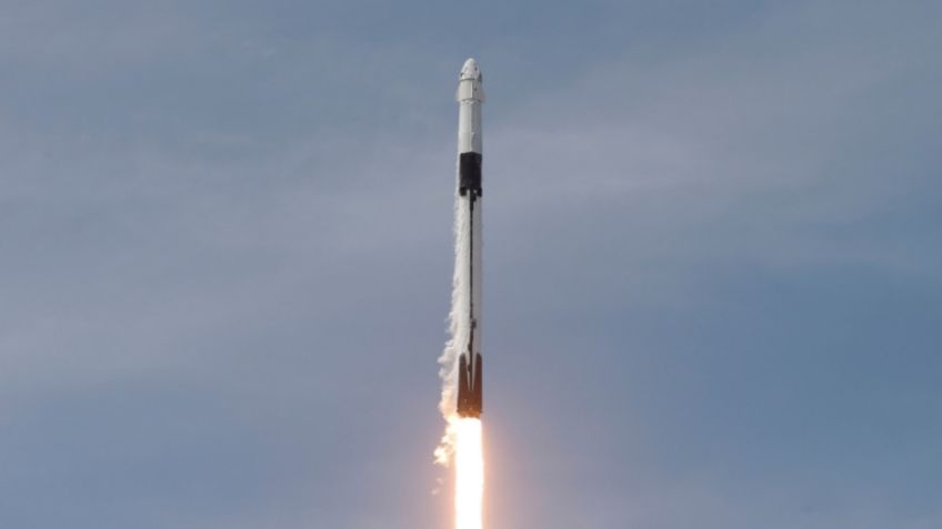 SpaceX lanza un Falcon 9 con un cargamento récord: FOTOS