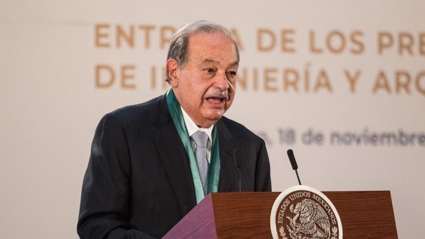 Carlos Slim da positivo por Covid-19; "está muy bien", informa su hijo