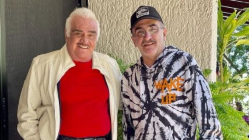 "Mi héroe": Vicente Fernández Jr. publica FOTO junto a su padre y ¿lo defiende de acusaciones?